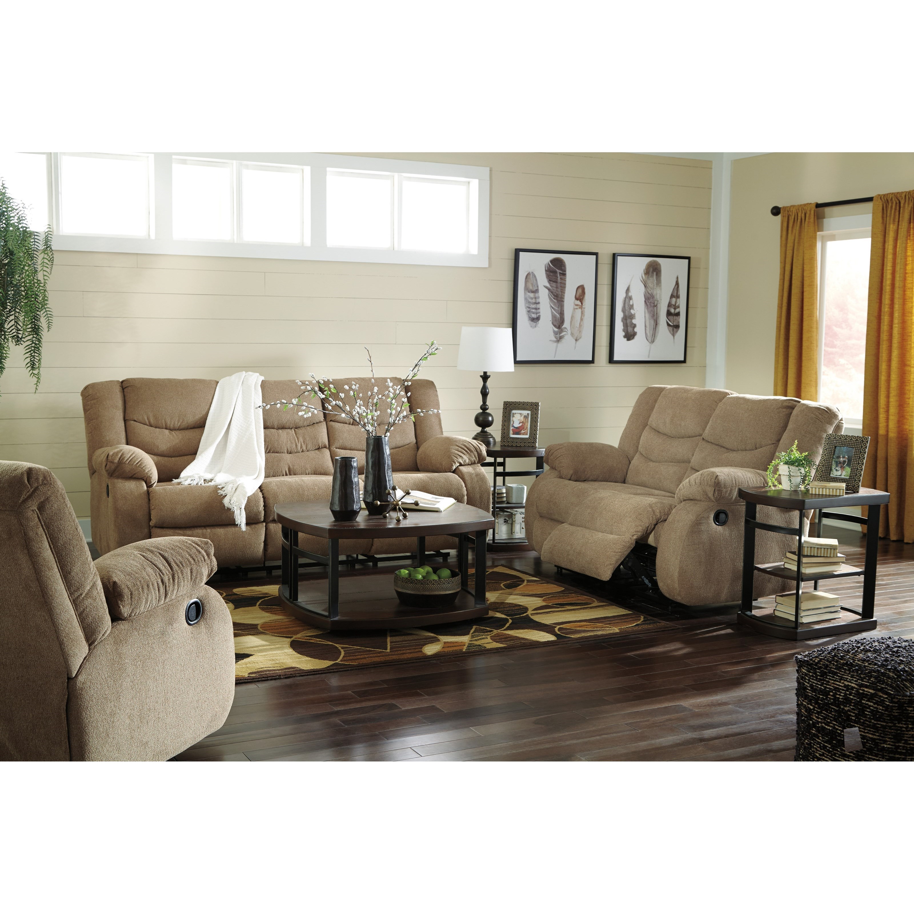 Ashley Signature Design Tulen 98604 Living Room Group 2 Reclining